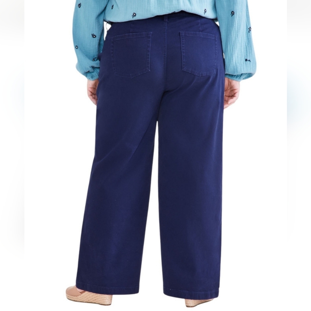 Style & Co Pants Womens Plus Size High Rise Wide Leg Casual Trouser NWT - Picture 4 of 7